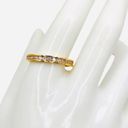 Premier Designs New Women’s  Gold Rhinestone Band Ring Size 11 Photo 1