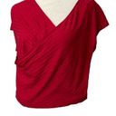 Madison & Berkeley  Women's  Top Size XXL Ribbed Capped Sleeve Shirt. LTOP752 Photo 0