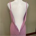 Dress the Population  Jodi Spaghetti Strap Evening Dress Gown in Lavender NWOT Photo 6