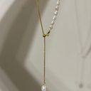 Kendra Scott Gold Pearl Necklace Photo 1