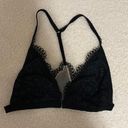 Victoria's Secret Black Lace Racerback Bralette Photo 0