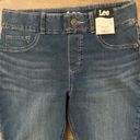 Lee  Mid Rise Stretch Pull On Jeggings Size Medium New Photo 1