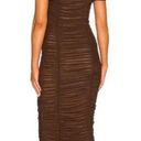 Majorelle Revolve  Tabitha Midi Dress in Cappuccino Brown Small Photo 1