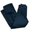 Dr. Denim  Echo Straight Black SIZE 27x33 Rigid High Rise A-line Long NEW Photo 6