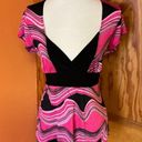 Retro Y2K psychedelic swirls top Size XL Photo 6