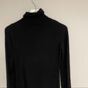 Karen Kane  Black Bell Sleeve Cowl Neck Sweater Business Casual Size Medium Photo 4