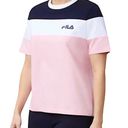 FILA Black,pink, And White T-shirt Photo 0