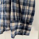 Caslon  Blue Gingham Button Down Shirt Photo 6