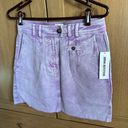 Urban Outfitters Brand New With Tags  Purple Liliac Denim Skirt Photo 5