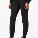 Lululemon Black Scuba Joggers Size 4 Photo 0