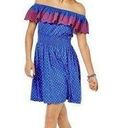 Lilly Pulitzer  Kalawa Off the Shoulder Borealis Blue Dress Size M NEW Photo 0