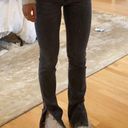 ZARA  split leg skinny hi-rise jeans Photo 1