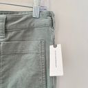 Pilcro Anthropologie NEW High Rise Stretch Corduroy Skinny Jeans Mint Green Photo 4