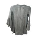 LC Lauren Conrad Lauren Conrad 3/4 Flare Sleeve Cardigan size XS gray Photo 1