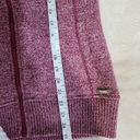 Bench  Burgundy Sherpa Fleece Lined Full Zip Hoody - Size Medium Photo 9