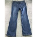 Banana Republic  Jeans Womens 6 Straight Leg Hook & Eye Dark Wash‎ Photo 1