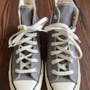 Converse Gray High Tops Photo 2