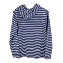 Vineyard Vines  Relaxed Hoodie Shep Shirt Deep Bay Heather Blue Stripe Medium Photo 1