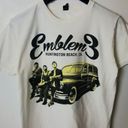 Tultex 2014 Emblem3 Graphic Tee White Small S T Shirt Photo 4