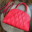 Guess NWOT Tangerine Quilted Leather Crossbody Satchel/Shoulder Bag Photo 16