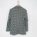 Mango  MNG Floral Print Longline Blazer One Button Oversized Women's XXS Photo 5