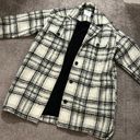 Old Navy Plaid Wool Long Jacket Photo 2