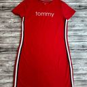 Tommy Hilfiger  Womens Pullover Tee Shirt Dress S SM Small Red White Blue Classic Photo 2