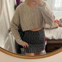 ZARA beige crop sweater Photo 2