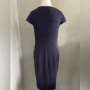 Boden USA Boden Dress PADDINGTON Shift Dress Navy Blue Classic Preppy Comfortable 6L Photo 4