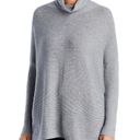 cupio  Mock Neck Knit Pullover Sweater in Heather Grey, Size XL New w/Tag Photo 6