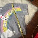 Wildfox  Rainbow Sweatshirt Top Size Medium NWT Short Sleevd Photo 4