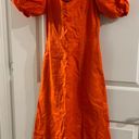 Banana Republic Orange Dress New Photo 0