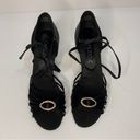 Capezio Ballroom Dance Heels Shoes Black 7.5 Stella 2 Inch Photo 0