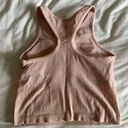 Lululemon  Ebb to Street Cropped Racerback in Pink Mist Size 6 Photo 3