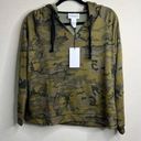 FOR THE REPUBLIC For The‎ Republic Womens Camo Hoodie Size Small Print Cotton-Blend Photo 0