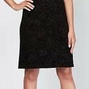 Alex Evenings NWT  Midi Length Jacket Scoop Neck Tank Dress Black Sequin Size 12 Photo 0