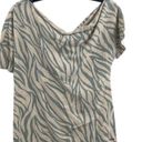 n:philanthropy Zebra Stripe Short Sleeve Tee Small New Photo 1