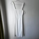 Petal and Pup  Laurel White  Tie Shoulder Side Slit Midi Dress 0 Photo 6