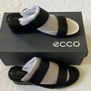 Ecco  HAPE 35 WEDGE SANDAL IN BLACK SIZE 9-9.5 Photo 0