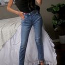 Frye NWT  Mid Rise Skinny Sienna Cropped Denim Jeans Photo 2