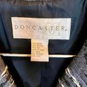 Doncaster  Black Gray White Patterned Blazer Size 14 NEW Photo 15