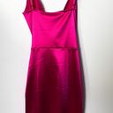 Divided hot pink mini dress Photo 1