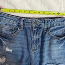 Cello High Waisted Ripped Blue Jeans Distressed Straight Leg Denim Jeans Size 5 Photo 8