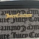 Juicy Couture Vinyl Logo Coin Purse Card Carrier Wallet Keychain Photo 1