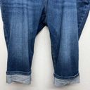 Riders By Lee Lee Riders High Rise Dark Wash Capri Jeans Size 18W Stretch Photo 2