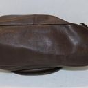 Stone Mountain Vintage  Genuine Leather Dark Brown Shoulder Bag - Large Photo 6