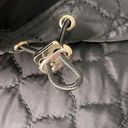 Gallery Quilt Hooded Jacket Black With Gold Hardware Size Small Photo 4