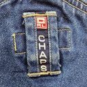 Chaps Ralph Lauren Jean Cargo Overalls XL Blue Size 31 Photo 2