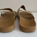 REEF  Womens Cushion Vista Gold Lightweight Slide Sandals Size 9 Slip On Comfort Photo 6