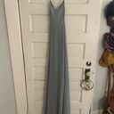 Show Me Your Mumu Godshaw Goddess Gown - Silver Sage Crisp Photo 2